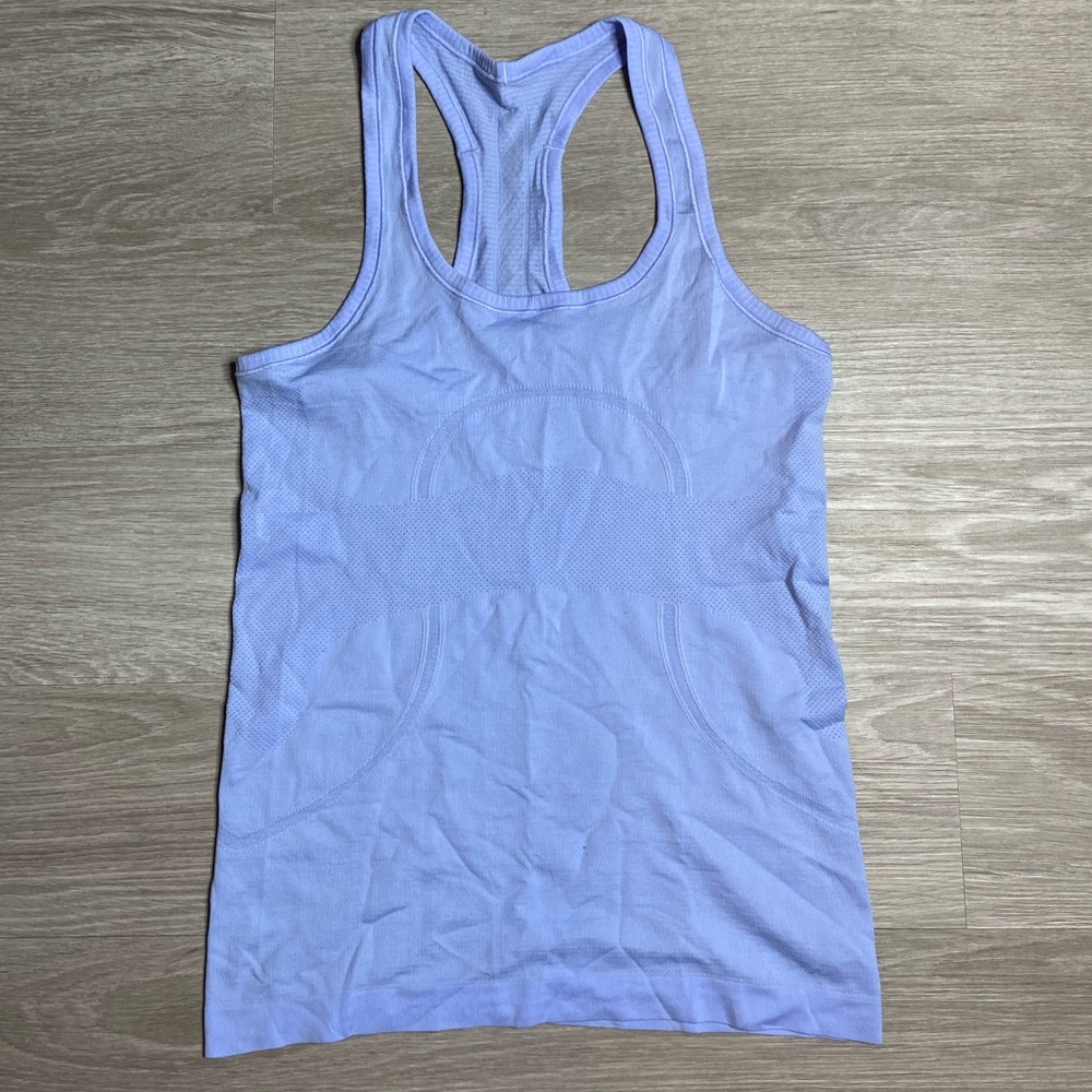 Lululemon Swift RacerBack Blue Top